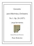 Concerto for Marimba & Orch. Piano Reduction