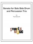 Sonata For Solo Side Drum And Percussion Trio
