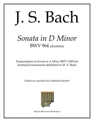 Sonata in D Minor (J.S. Bach/arr. Nathaniel Bartlett)