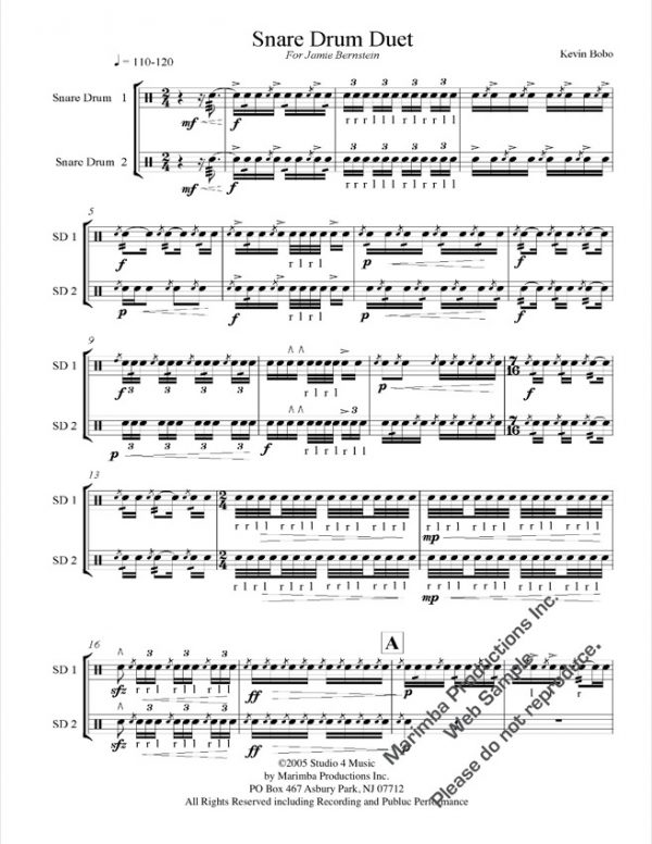 Snare Drum Duet - Image 3