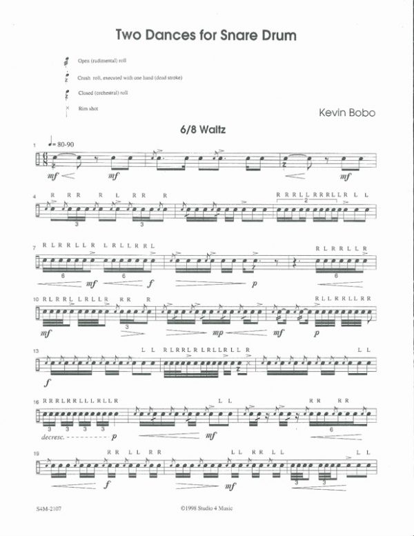 Two Dances for Snare Drum - Image 3