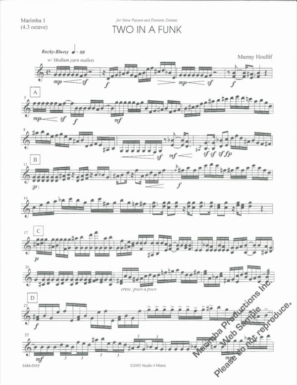 Two In A Funk – Chủ yếu là MarimbaTwo In A Funk – Chủ yếu là Marimba  