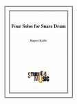 Four Solos for Snare Drum