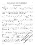 Four Solos for Snare Drum - Image 3