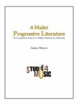Four-Mallet Progressive Literature
