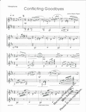 Oração (vocal) Sheet music for Piano, Contrabass, Vibraphone, Snare drum &  more instruments (Mixed Ensemble)