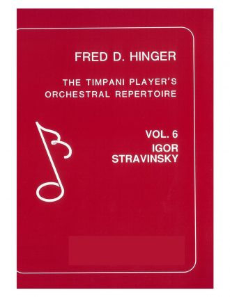 Orchestral Rep – Vol 6 Stravinsky – cover