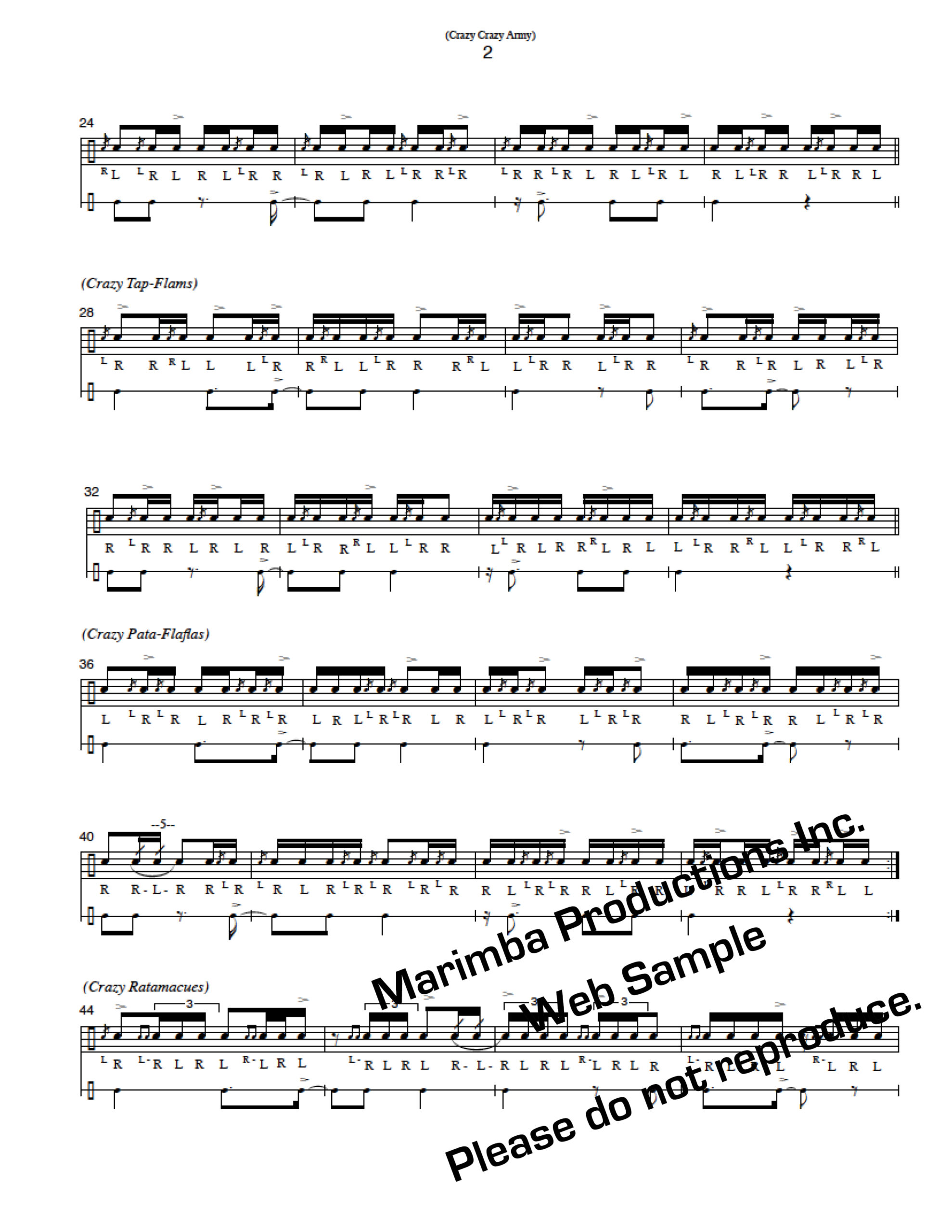 Trống Snare – Chủ yếu là MarimbaTrống Snare – Chủ yếu là Marimba  