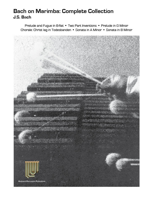 Bach on Marimba Collection Cover