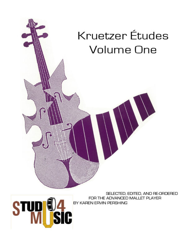 Kruetzer Études Volume One(Kreutzer/arr. by Karen Ervin-Pershing)